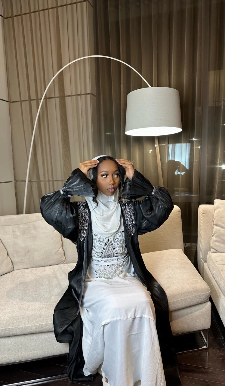 Kalila Abaya Black - Image 3