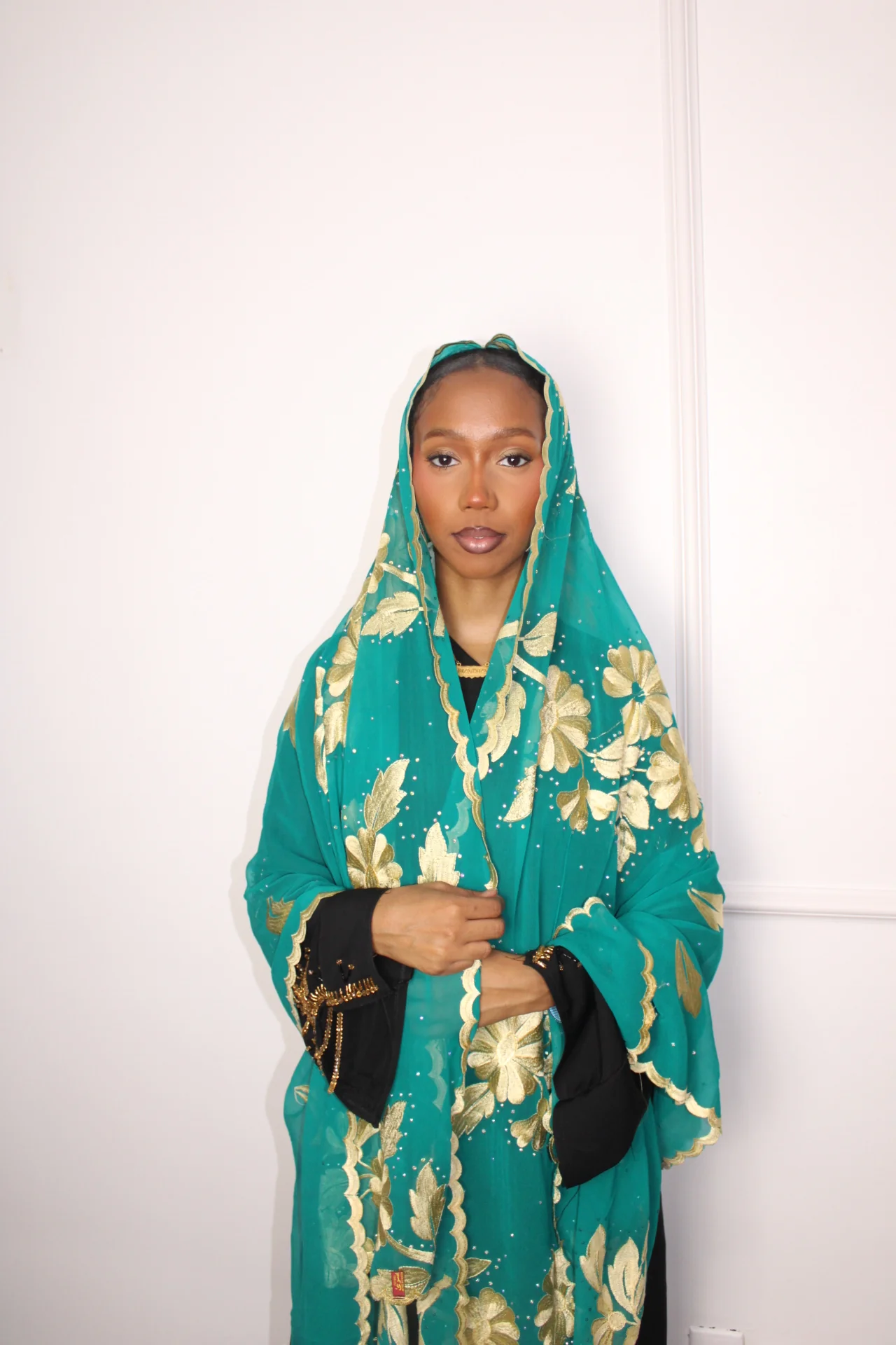 Qurux Royale Embroidered Hijabs - Image 5